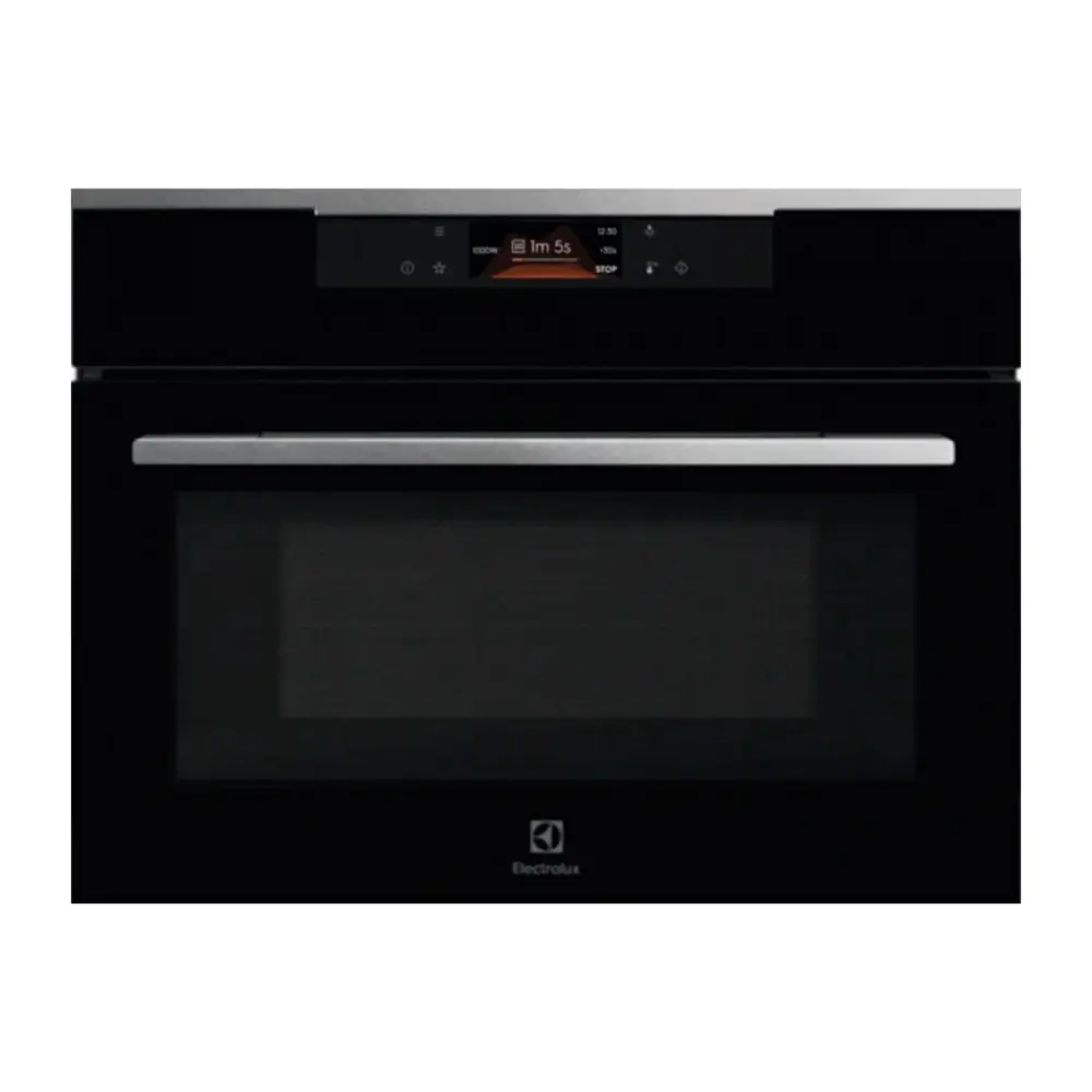 Фото Электрический встраиваемый духовой шкаф Electrolux KVLBE08X 59.6x45.50x56.7 см цвет черный Фото Электрический встраиваемый духовой шкаф Electrolux KVLBE08X 59.6x45.50x56.7 см цвет черный