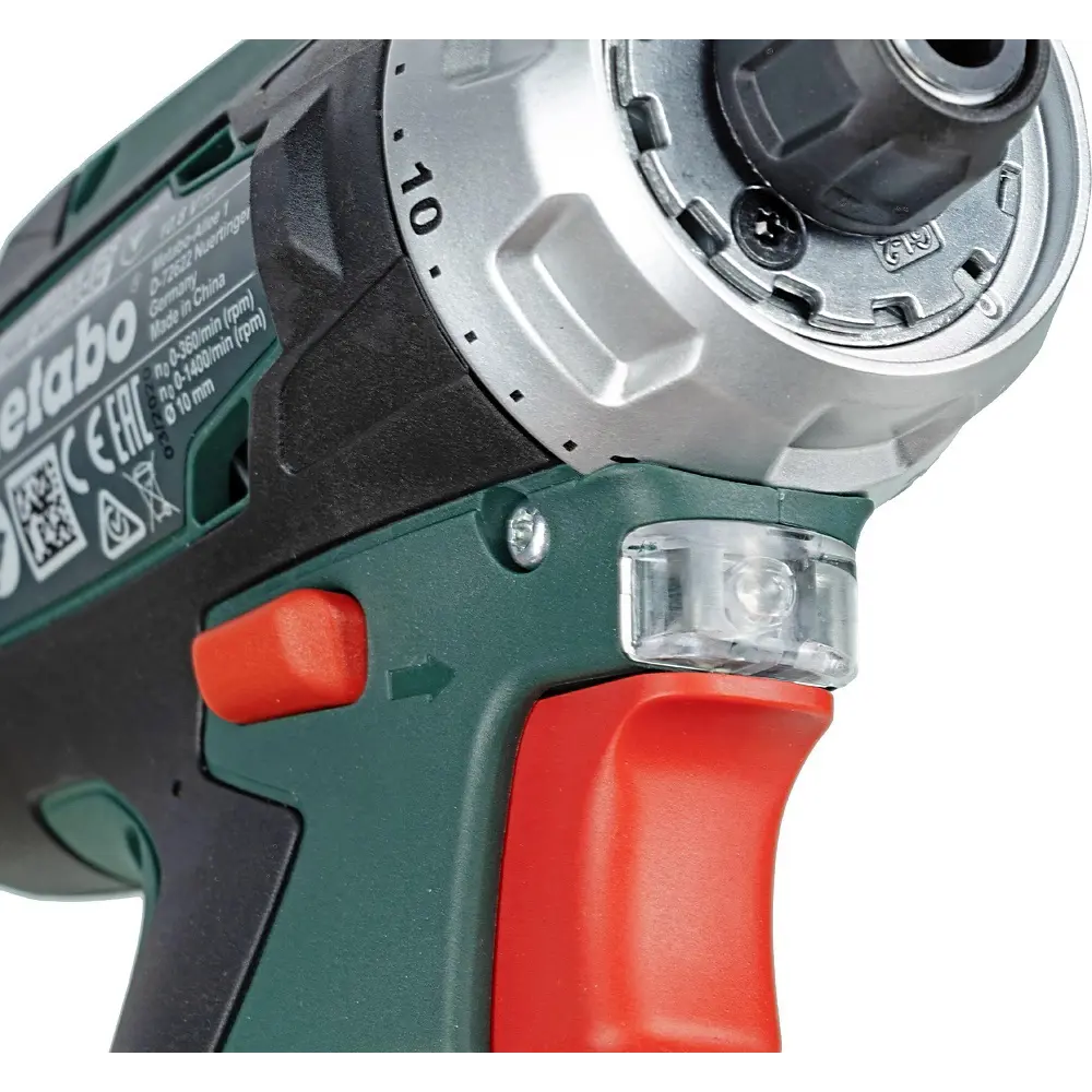 Фото 8 Дрель-шуруповерт аккумуляторная Metabo PowerMaxx BS 600984000, 10.8 В Li-Ion 2x2 Ач Фото 8 Дрель-шуруповерт аккумуляторная Metabo PowerMaxx BS 600984000, 10.8 В Li-Ion 2x2 Ач