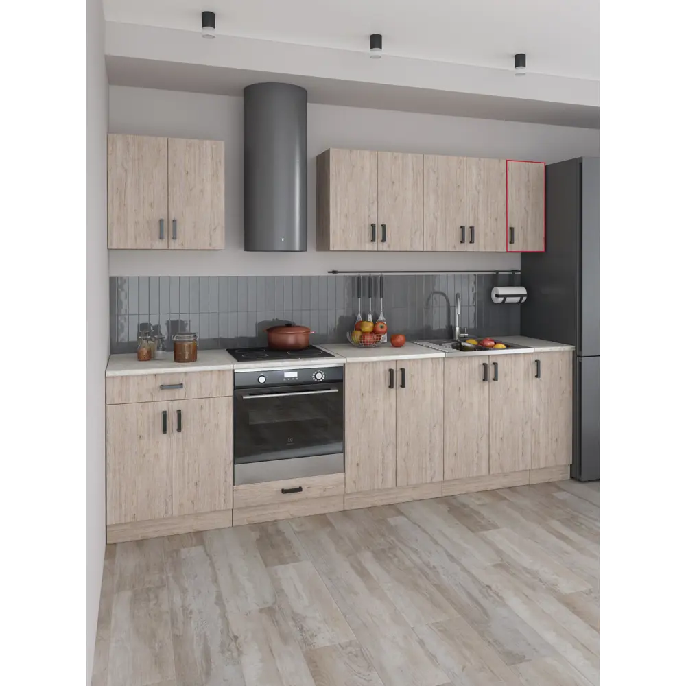 Фото 2 Навесной шкаф Кухонный модуль навесной Regent style 30x60x30 см ЛДСП цвет коричневый Фото 2 Навесной шкаф Кухонный модуль навесной Regent style 30x60x30 см ЛДСП цвет коричневый