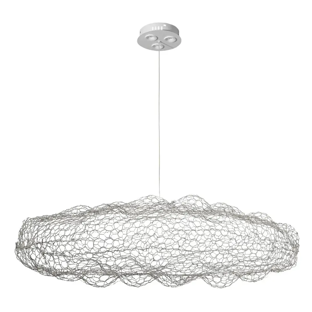 Фото Светильник подвесной светодиодный Loft It Cloud 10247-1500 white 11.7 м² теплый белый (желтый) свет цвет белый