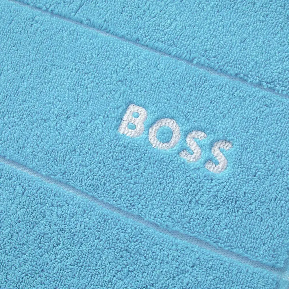 Фото 4 Полотенце Boss Plain River Blue махровое 70x140 см цвет синий Фото 4 Полотенце Boss Plain River Blue махровое 70x140 см цвет синий