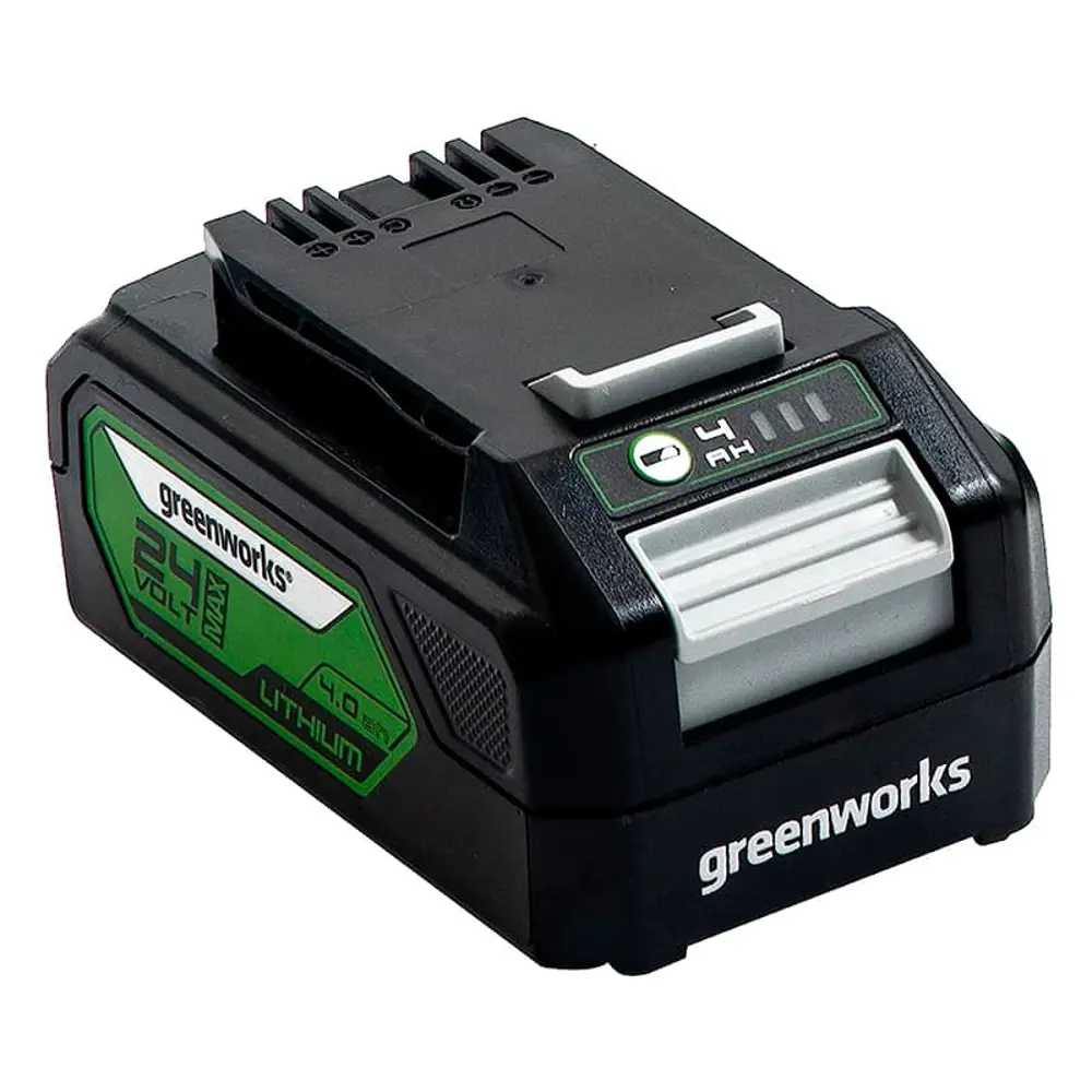 Фото 2 Аккумулятор Greenworks G24B4, 24 В Li-Ion 4 Ач в комплекте с перчатками