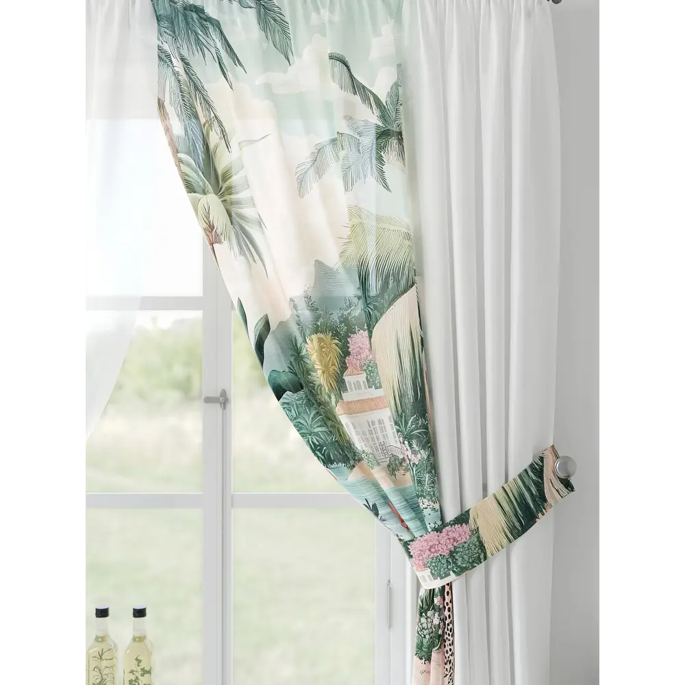 Фото 5 Тюль Comfy way Лерис - 108 CW509108-150 на шторной ленте 150x300 см цвет бежевый Фото 5 Тюль Comfy way Лерис - 108 CW509108-150 на шторной ленте 150x300 см цвет бежевый