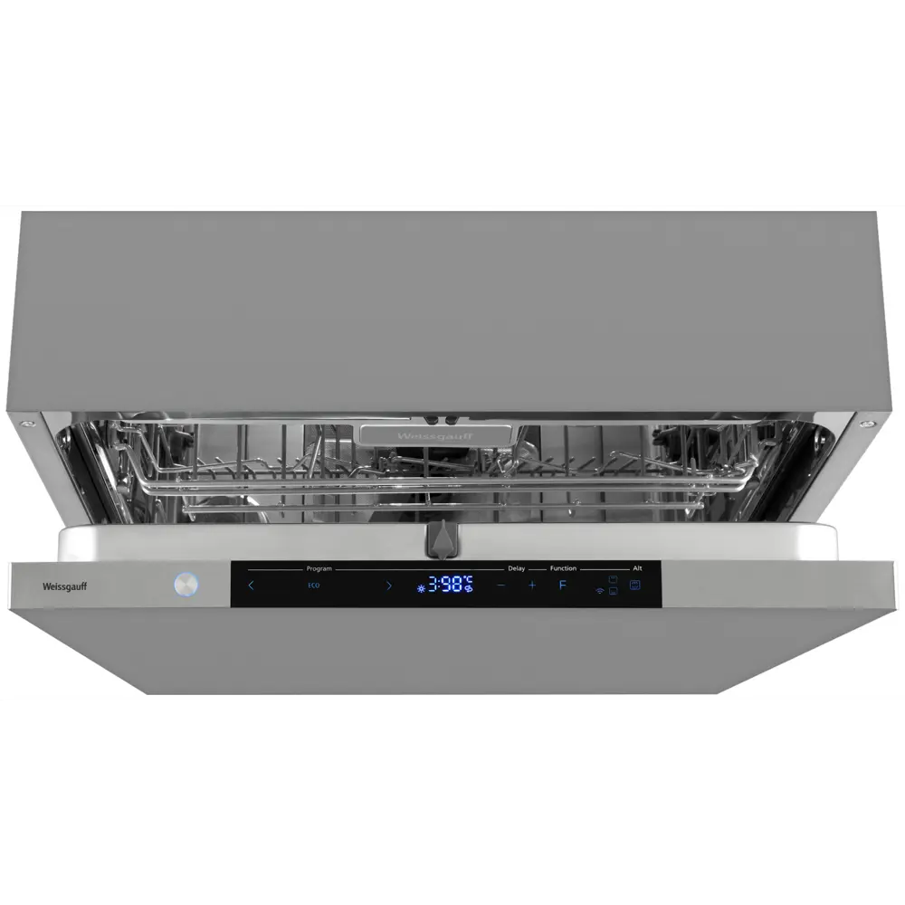 Фото 2 Встраиваемая посудомоечная машина Weissgauff BDW 6150 Touch DC Inverter Wi-Fi 59.8 см 8 программ цвет нержавеющая сталь Фото 2 Встраиваемая посудомоечная машина Weissgauff BDW 6150 Touch DC Inverter Wi-Fi 59.8 см 8 программ цвет нержавеющая сталь
