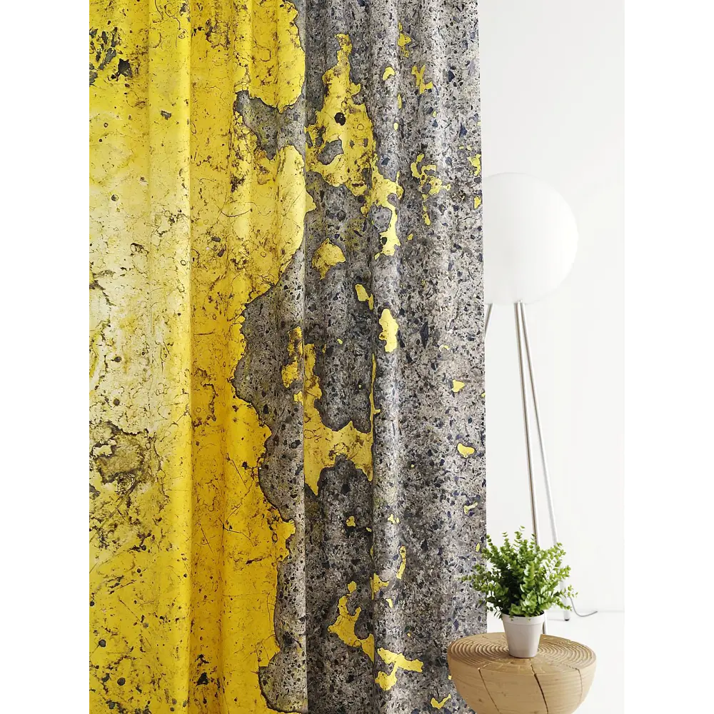 Фото 3 Штора на шторной ленте Comfy Way Линсти - 280 CW592280-270, 270x150 см, цвет желтый Фото 3 Штора на шторной ленте Comfy Way Линсти - 280 CW592280-270, 270x150 см, цвет желтый
