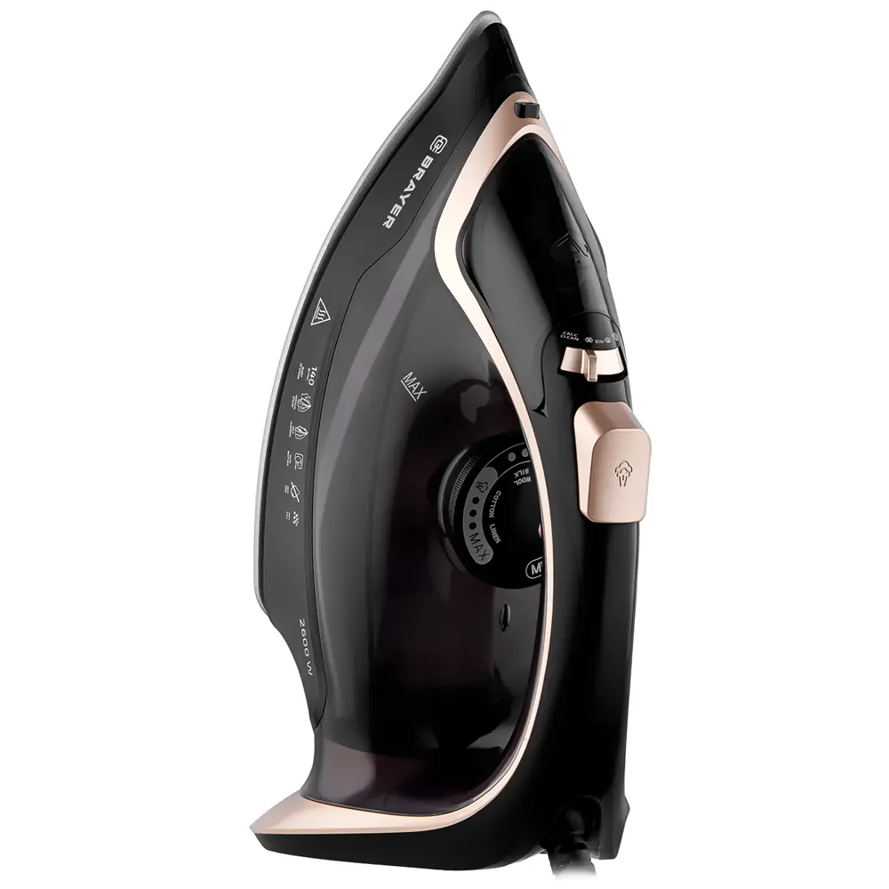 Фото 4 Утюг Brayer BR4017 2600 Вт цвет черный/золотой Фото 4 Утюг Brayer BR4017 2600 Вт цвет черный/золотой
