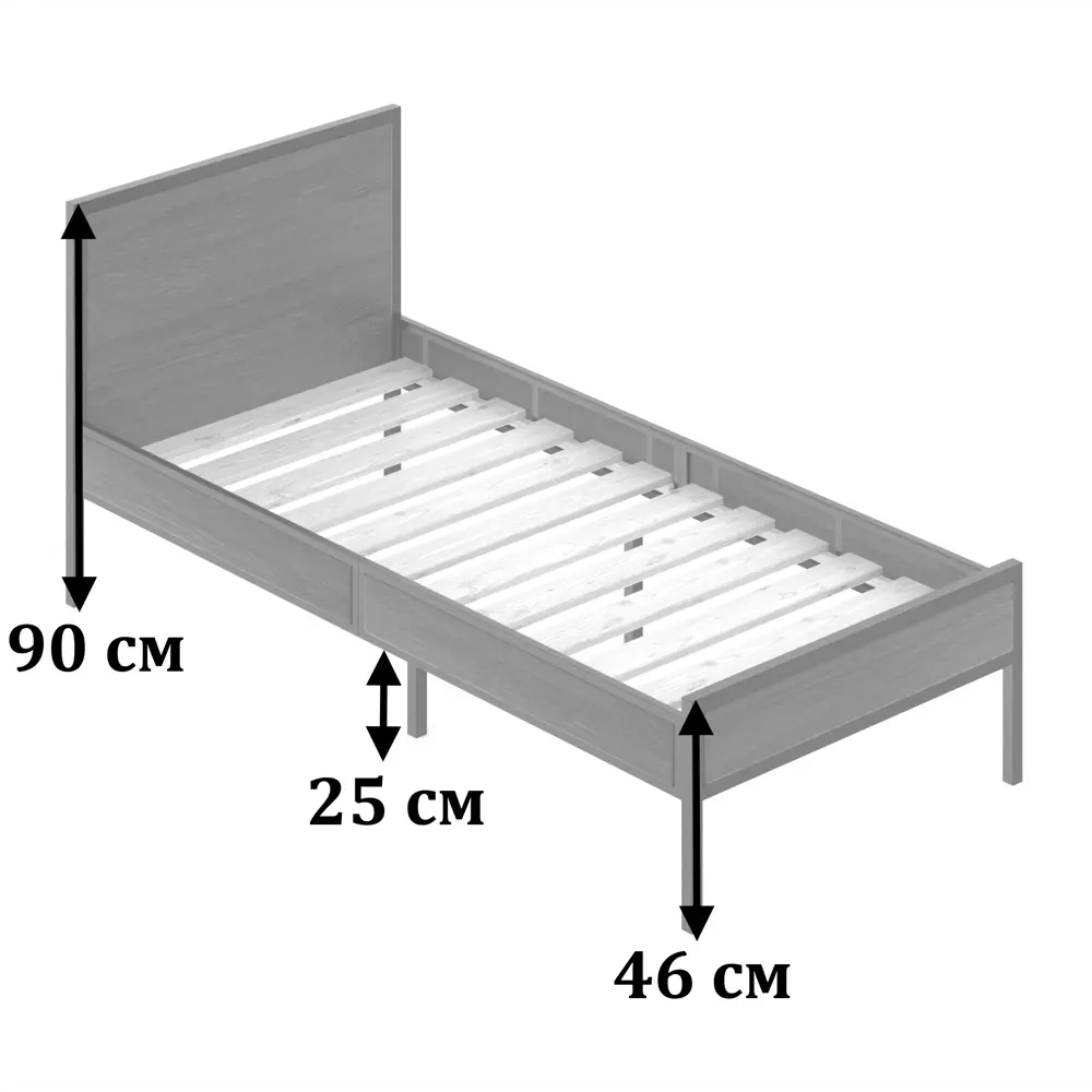 Фото 4 Кровать Solarius kr80loft-ven-black 85 x 90 x 206 см сосна цвет венге, черный Фото 4 Кровать Solarius kr80loft-ven-black 85 x 90 x 206 см сосна цвет венге, черный