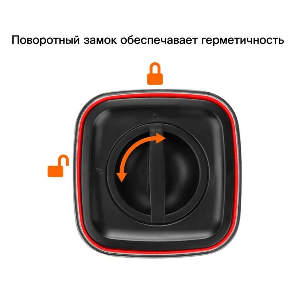 Фото 3 Банка для сыпучих продуктов PERFECTO LINEA Chef 1700 мл с крышкой (34-109201) Фото 3 Банка для сыпучих продуктов PERFECTO LINEA Chef 1700 мл с крышкой (34-109201)