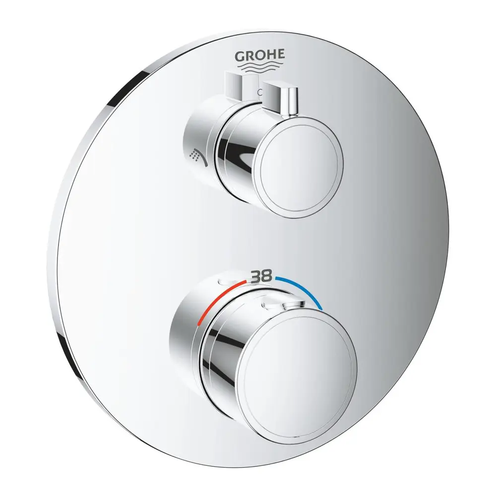 Фото Термостат для душа Grohe Grohtherm 24076000 хром Фото Термостат для душа Grohe Grohtherm 24076000 хром