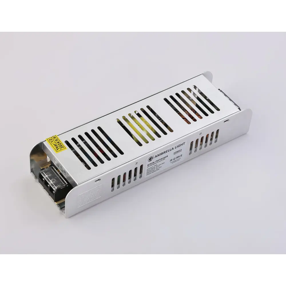 Фото 4 Блок питания Ambrella light Illumination Gs8654 для светодиодной ленты 12 В 200 Вт IP20 Фото 4 Блок питания Ambrella light Illumination Gs8654 для светодиодной ленты 12 В 200 Вт IP20