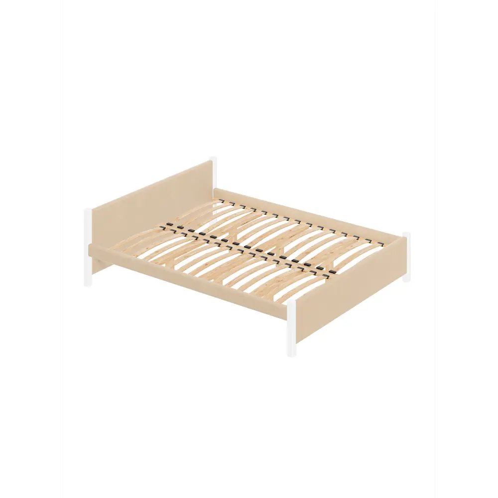 Фото Кровать Solarius Двуспальная Классика мягкая 1429 150 x 63 x 200 см массив сосны цвет бежевый/белый Фото Кровать Solarius Двуспальная Классика мягкая 1429 150 x 63 x 200 см массив сосны цвет бежевый/белый