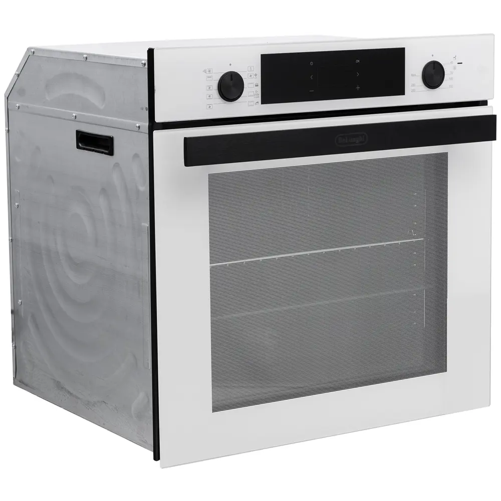 Фото 2 Встраиваемый духовой шкаф Delonghi Deo 745 Bb Nara 59.40x59.40x56 см цвет белый Фото 2 Встраиваемый духовой шкаф Delonghi Deo 745 Bb Nara 59.40x59.40x56 см цвет белый