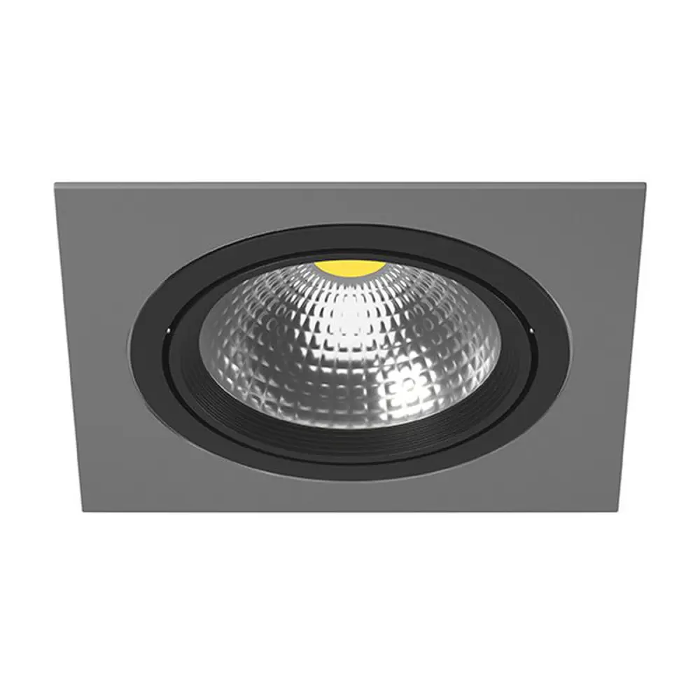 Фото Светильник точечный встраиваемый Lightstar Intero 111 I81907 под отверстие 142 мм GU10 цвет серый Фото Светильник точечный встраиваемый Lightstar Intero 111 I81907 под отверстие 142 мм GU10 цвет серый
