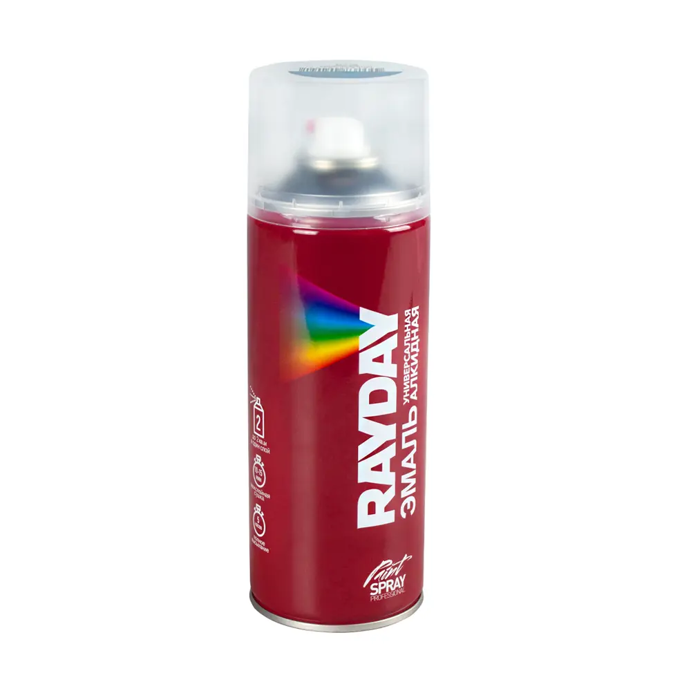 Фото Краска аэрозольная Rayday Rd-036 цвет RAL 5012 голубая 520 мл Фото Краска аэрозольная Rayday Rd-036 цвет RAL 5012 голубая 520 мл
