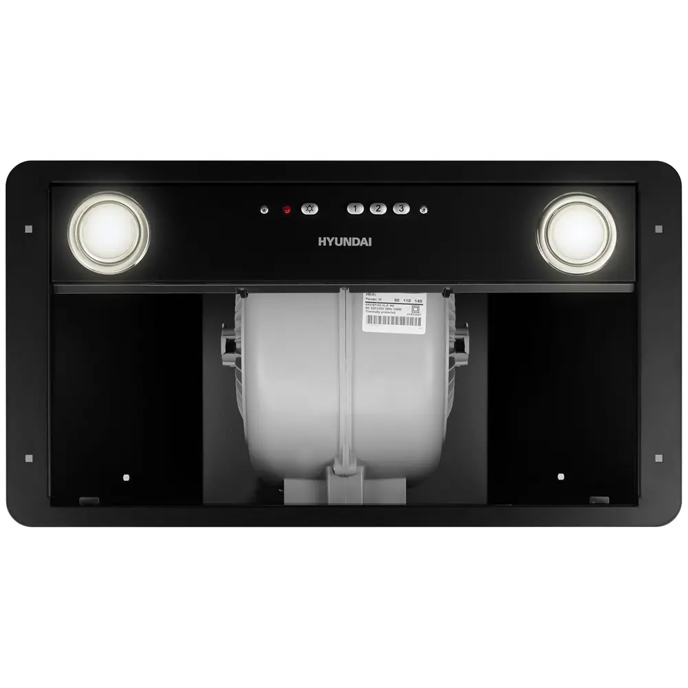 Фото 5 Встраиваемая вытяжка Hyundai HBB 6035 BK черный 52 см цвет черный Фото 5 Встраиваемая вытяжка Hyundai HBB 6035 BK черный 52 см цвет черный
