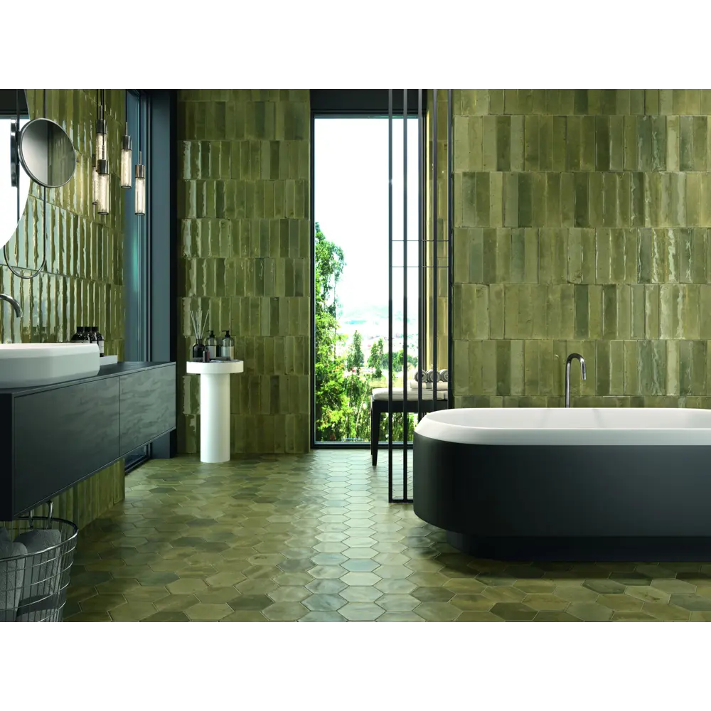Фото 5 Керамическая плитка Ceramica ribesalbes Hope 78901565 7.5x30см цвет mink Фото 5 Керамическая плитка Ceramica ribesalbes Hope 78901565 7.5x30см цвет mink
