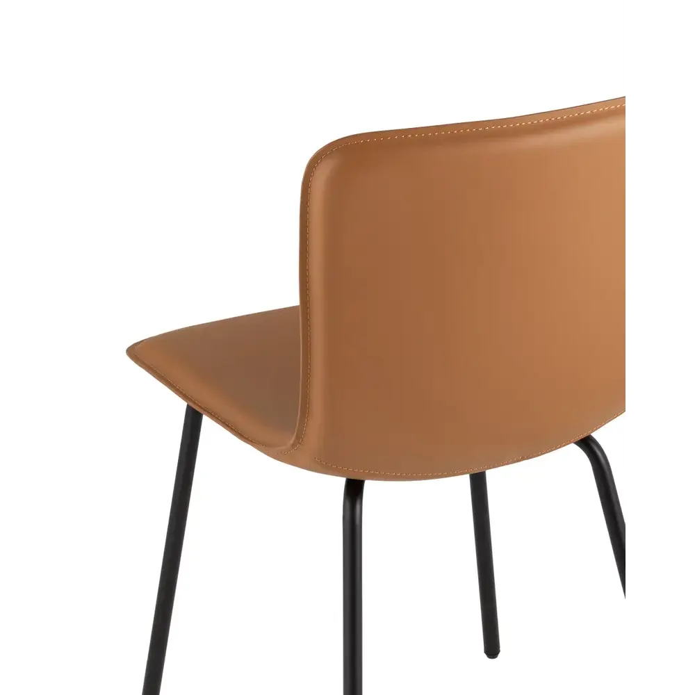 Фото 9 Кухонный стул Stool group Pluto HP2301 HAB1-27 46x80x53 см эко-кожа цвет коричневый