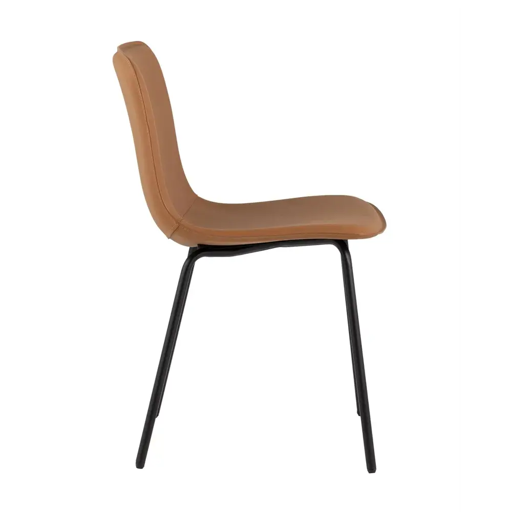 Фото 6 Кухонный стул Stool group Pluto HP2301 HAB1-27 46x80x53 см эко-кожа цвет коричневый