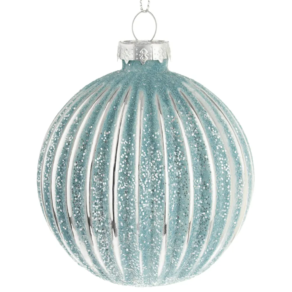 Фото 3 Елочный шар 7цветов-декор 5500018907805 8 см стекло синий Фото 3 Елочный шар 7цветов-декор 5500018907805 8 см стекло синий