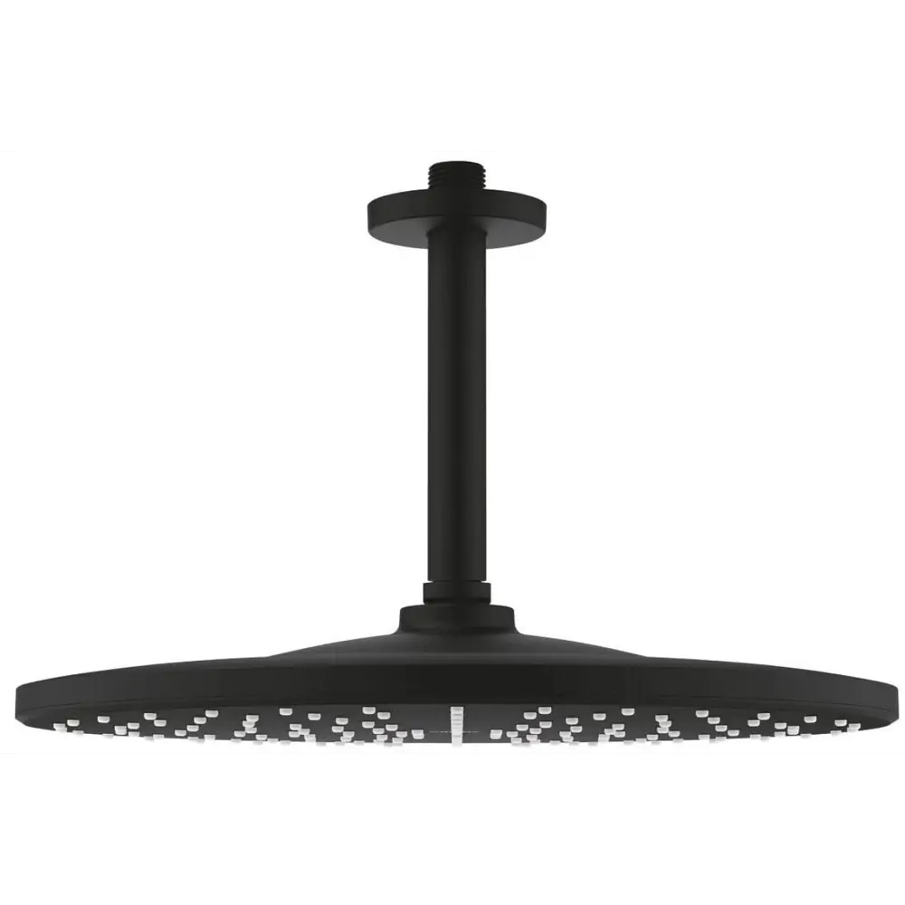Фото 2 Лейка для верхнего душа GROHE Rainshower Mono 310 14.2 см цвет фантомный черный Фото 2 Лейка для верхнего душа GROHE Rainshower Mono 310 14.2 см цвет фантомный черный