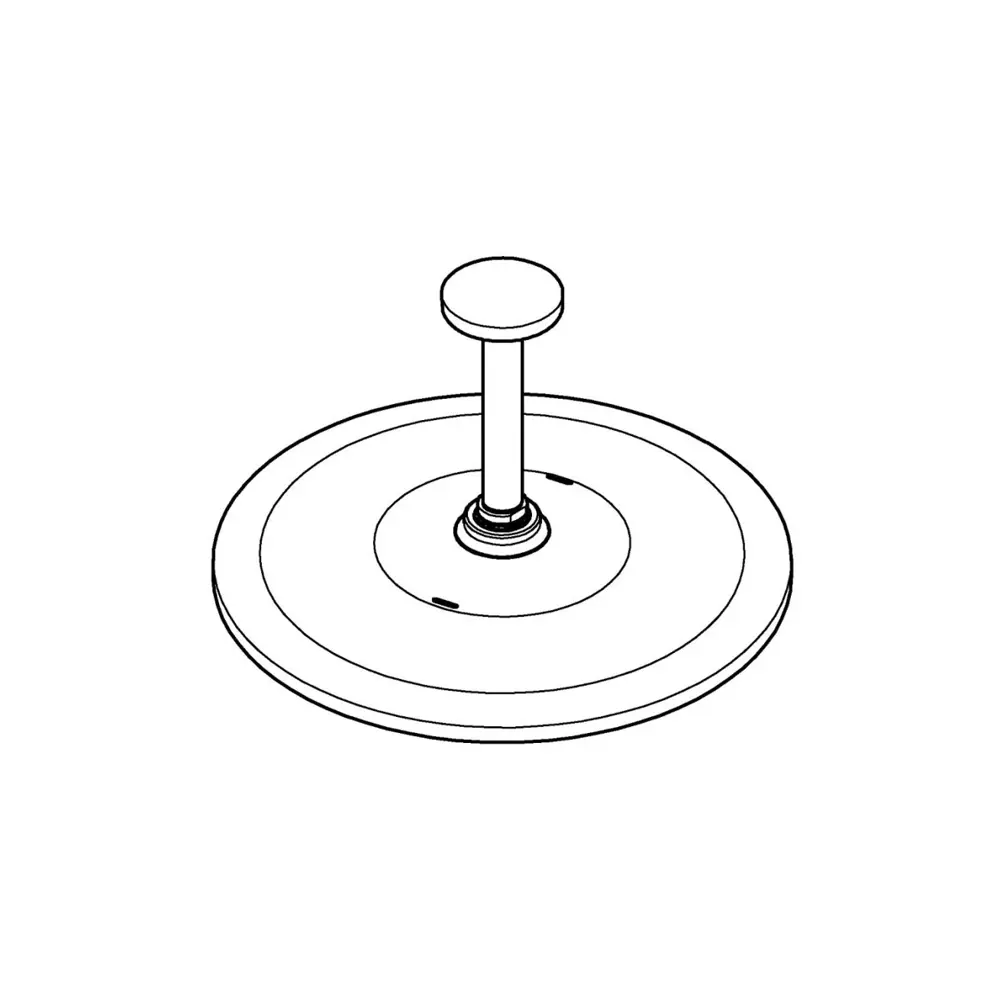 Фото 6 Лейка для верхнего душа GROHE Rainshower Mono 310 14.2 см цвет фантомный черный Фото 6 Лейка для верхнего душа GROHE Rainshower Mono 310 14.2 см цвет фантомный черный