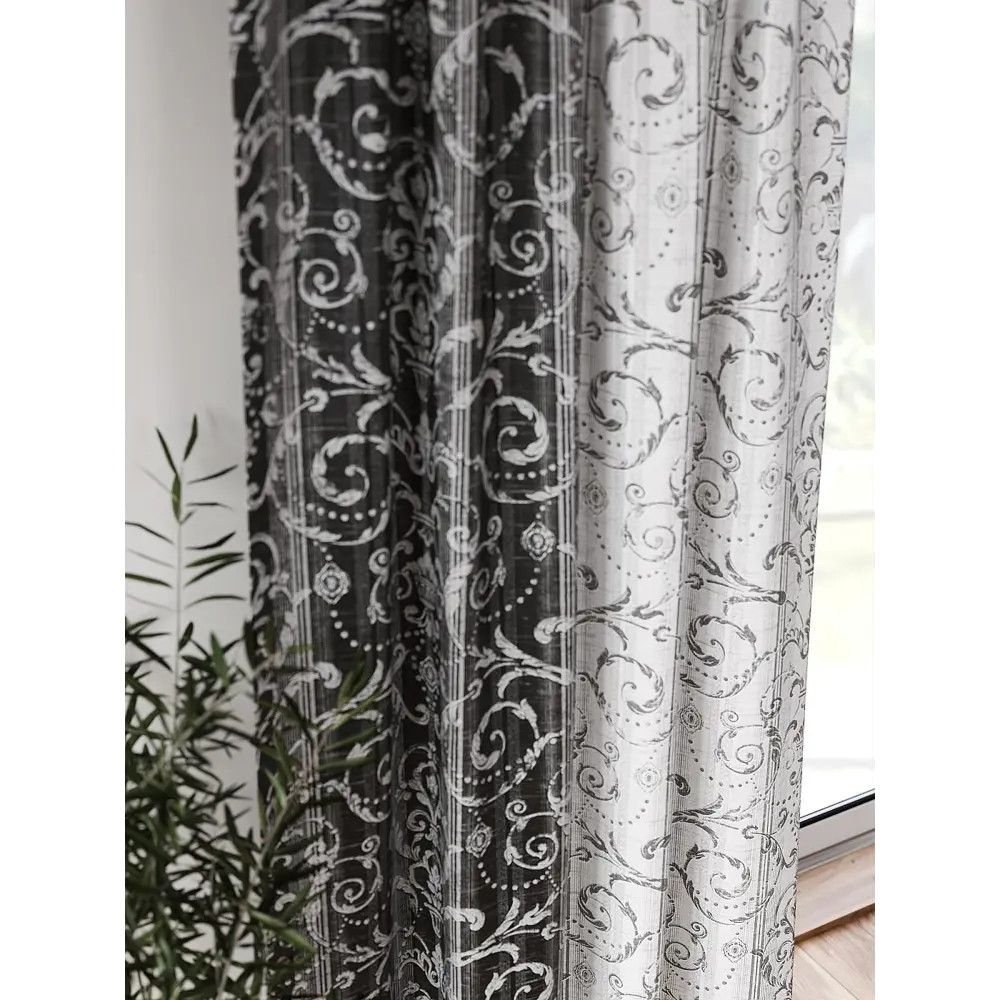 Фото 4 Штора блэкаут на шторной ленте Comfy Way Флонтос - 31 CW594031-260, 260x150 см, цвет серый Фото 4 Штора блэкаут на шторной ленте Comfy Way Флонтос - 31 CW594031-260, 260x150 см, цвет серый