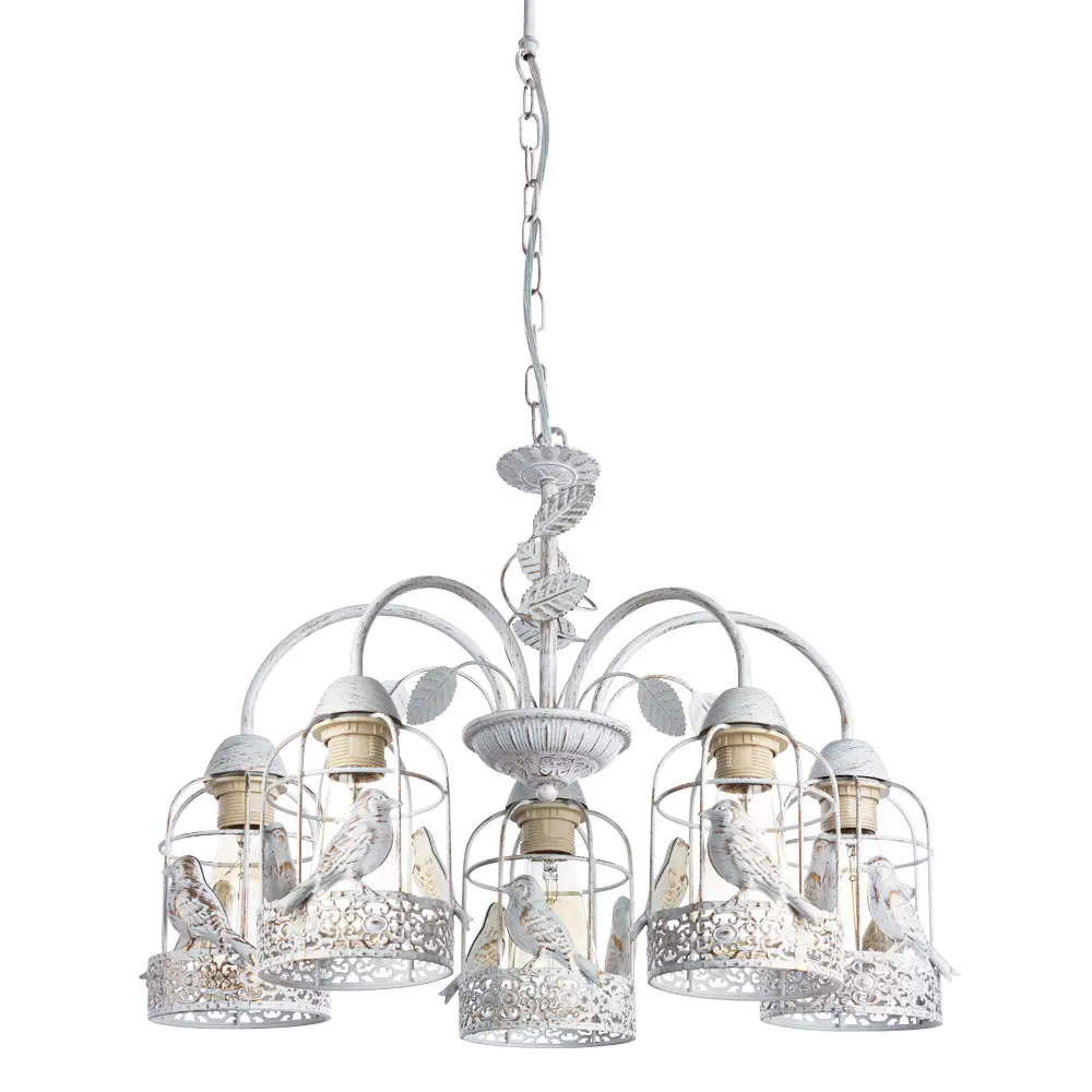 Фото Люстра подвесная Arte lamp Cincia Ar_a5090lm-5wg 5 лампа 11 м² цвет белый Фото Люстра подвесная Arte lamp Cincia Ar_a5090lm-5wg 5 лампа 11 м² цвет белый