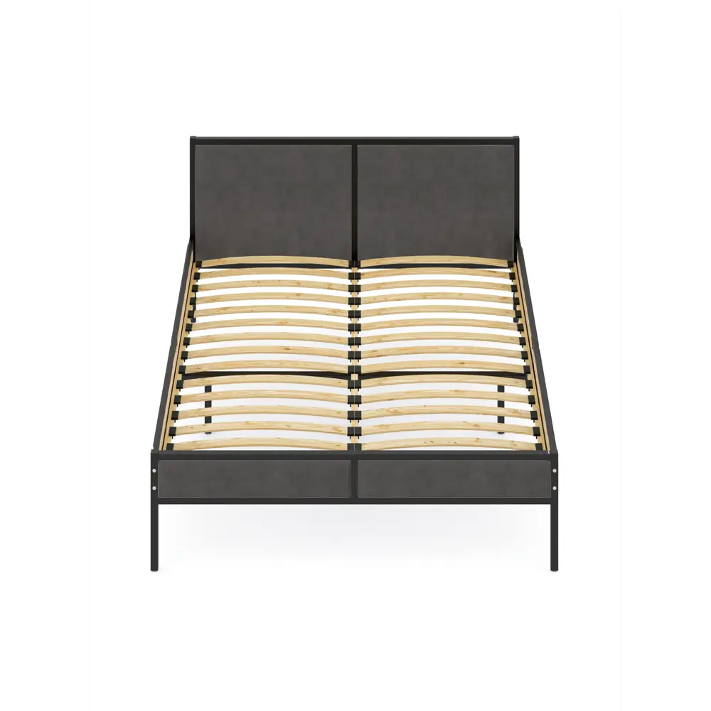 Фото 3 Кровать Solarius kr180loft-obiv-rs17-black-orto Кровать Лофт орто 185 x 90 x 206 см дсп цвет темно-серый/черный Фото 3 Кровать Solarius kr180loft-obiv-rs17-black-orto Кровать Лофт орто 185 x 90 x 206 см дсп цвет темно-серый/черный
