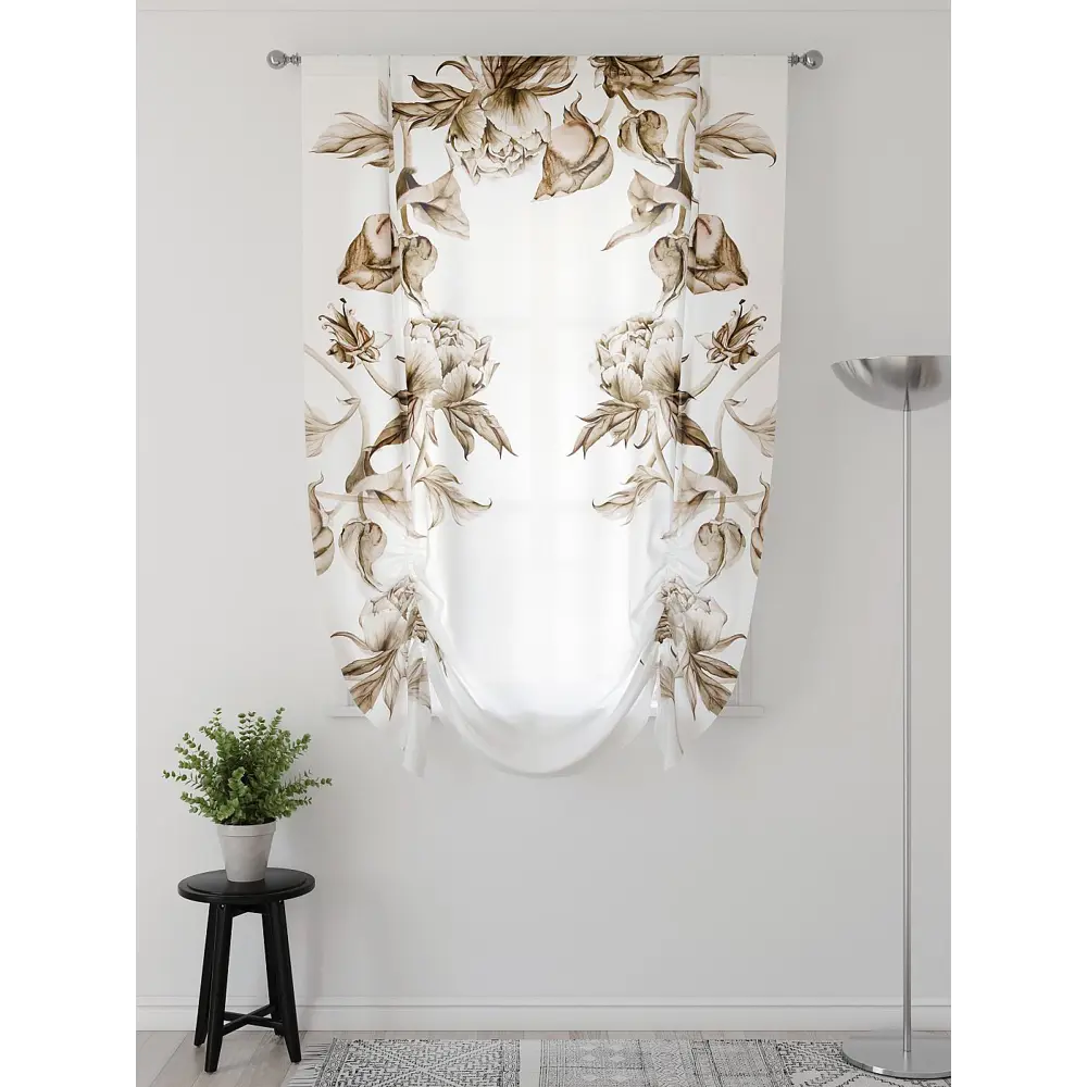 Фото Тюль Comfy Way 150x200 см 2 шт Фартос 123 CW514123-200 цвет бежевый Фото Тюль Comfy Way 150x200 см 2 шт Фартос 123 CW514123-200 цвет бежевый