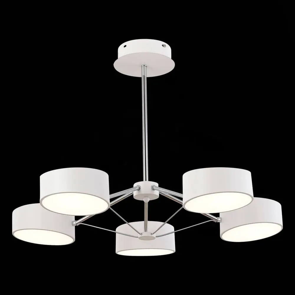 Фото 6 Светильник настенно-потолочный светодиодный ST LUCE SLE6005-502-05 Valle 18 м² холодный белый свет цвет хром Фото 6 Светильник настенно-потолочный светодиодный ST LUCE SLE6005-502-05 Valle 18 м² холодный белый свет цвет хром
