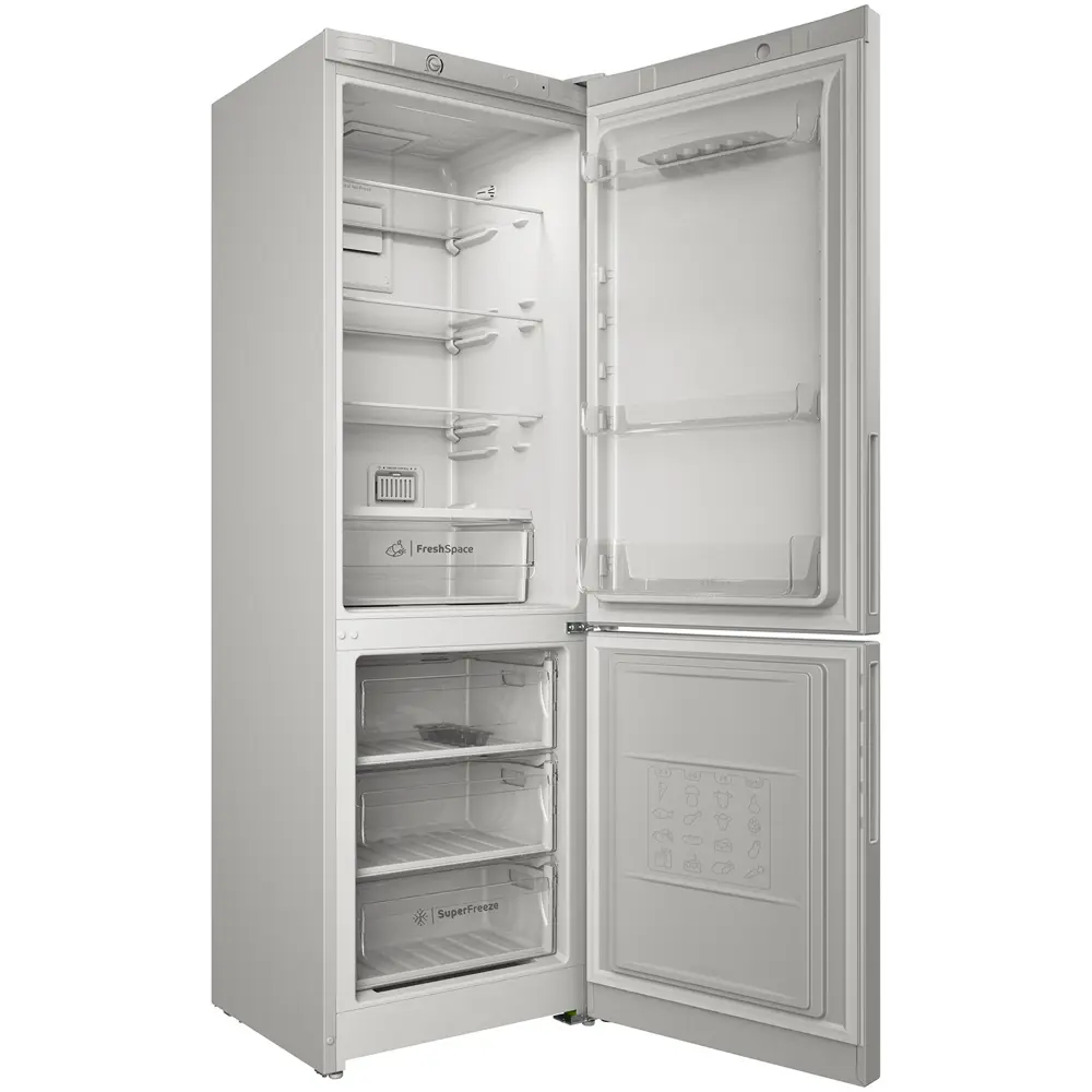 Фото 3 Холодильник Indesit ITR 4180 W 60x185 см цвет белый Фото 3 Холодильник Indesit ITR 4180 W 60x185 см цвет белый