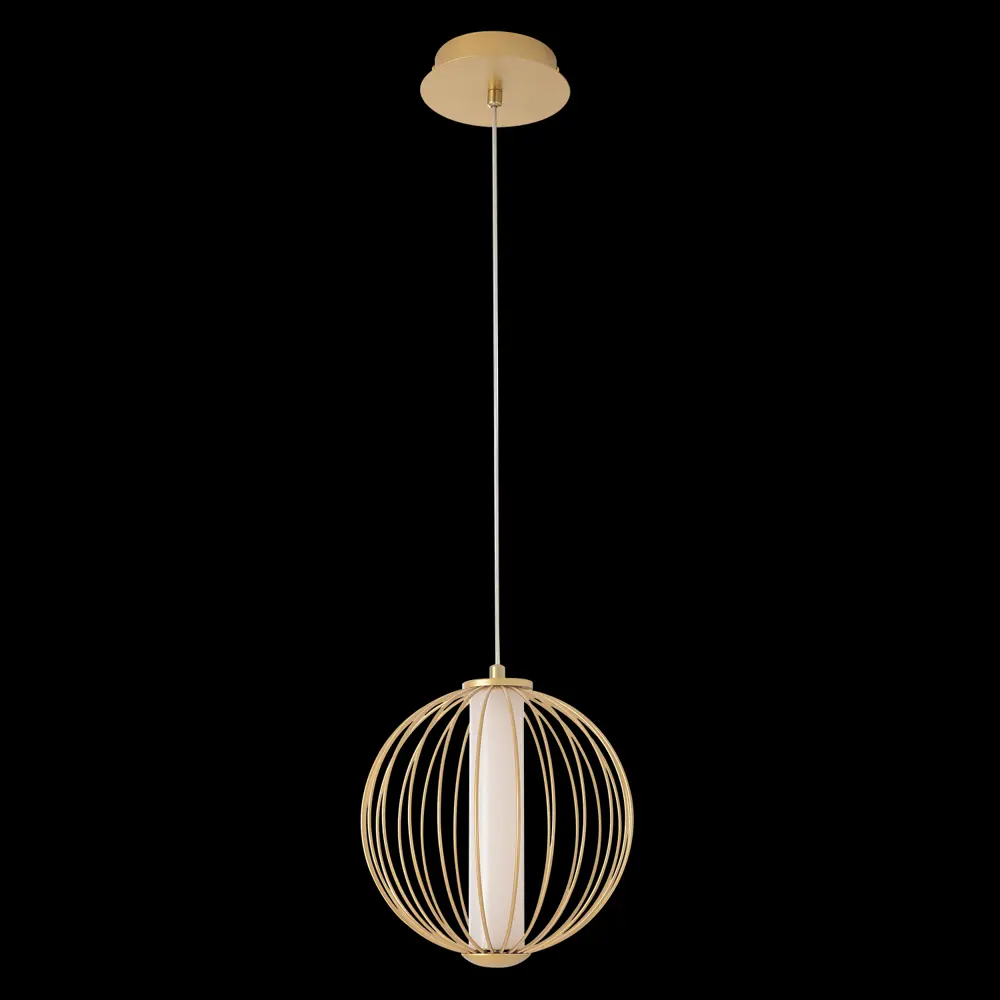 Фото 3 Люстра подвесная светодиодная Crystal Lux Sync sp12w gold 4 м² нейтральный белый свет цвет золото Фото 3 Люстра подвесная светодиодная Crystal Lux Sync sp12w gold 4 м² нейтральный белый свет цвет золото