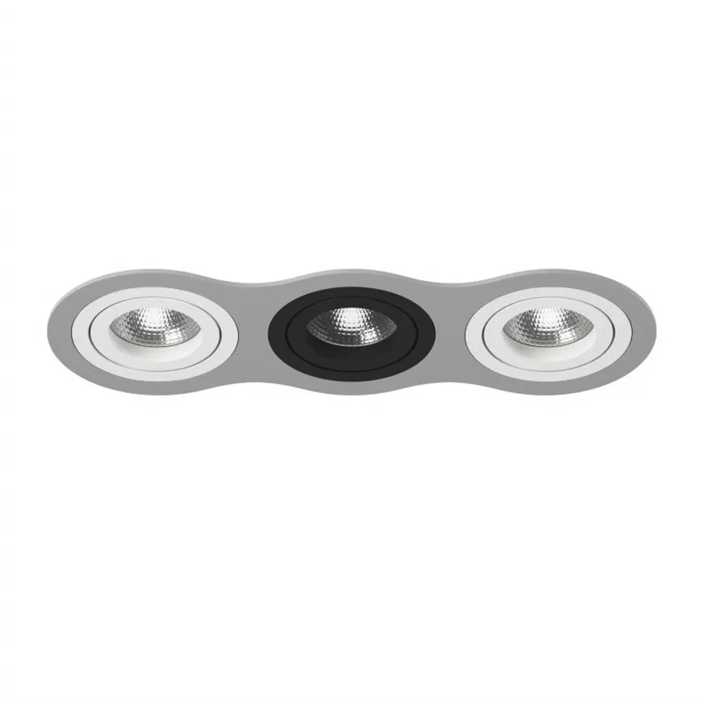 Фото Светильник точечный встраиваемый Lightstar Intero 16 I639060706 под отверстие 75 мм GU10 цвет серый Фото Светильник точечный встраиваемый Lightstar Intero 16 I639060706 под отверстие 75 мм GU10 цвет серый