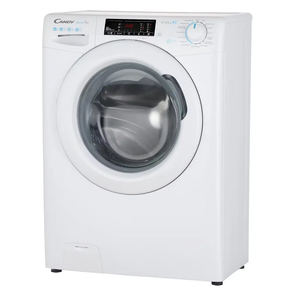 Фото Стиральная машина Candy Cso34 106t1/2-07 60x85x34 см 6 кг цвет белый Фото Стиральная машина Candy Cso34 106t1/2-07 60x85x34 см 6 кг цвет белый
