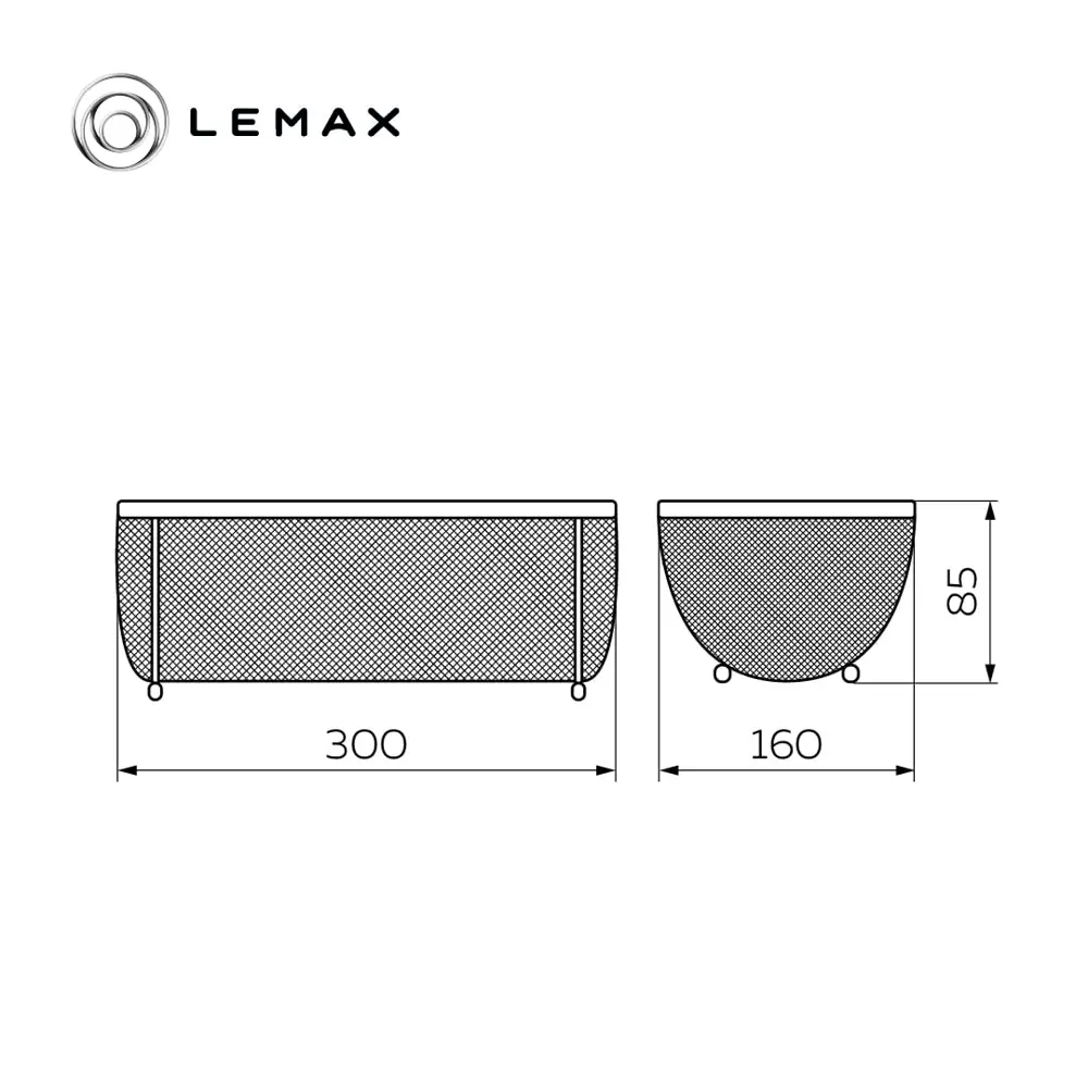 Фото 3 Фруктовница Lemax прямоугольная 160x95x300 см цвет черный матовый Фото 3 Фруктовница Lemax прямоугольная 160x95x300 см цвет черный матовый