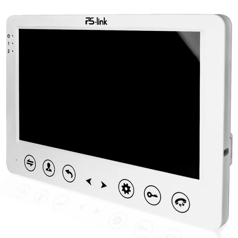 Фото 5 Комплект видеодомофона Ps-link KIT-7527WW-35 7" цвет белый Фото 5 Комплект видеодомофона Ps-link KIT-7527WW-35 7" цвет белый