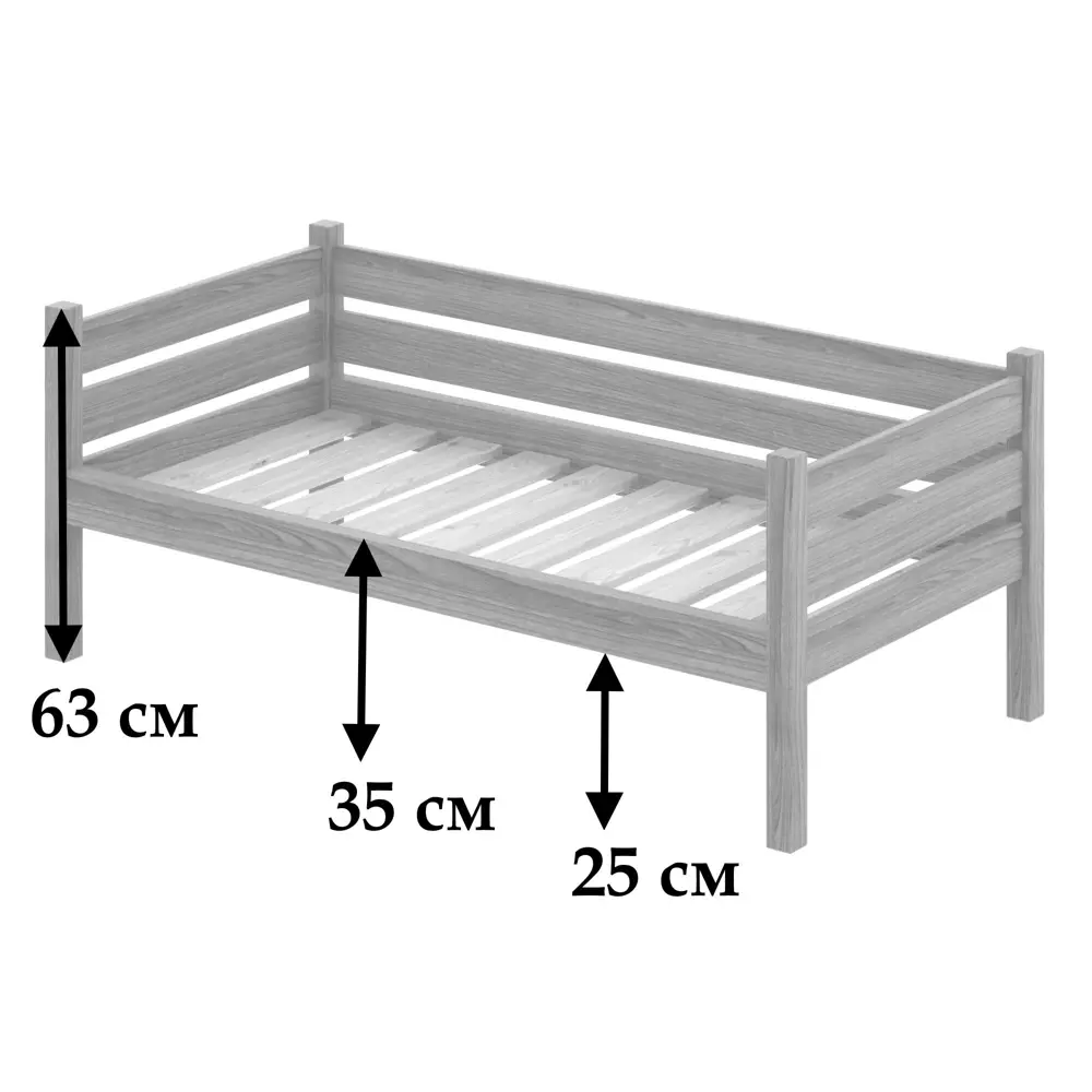 Фото 6 Тахта односпальная Solarius реечное основание с 2 выкатными ящиками 110x63x180 см сосна цвет белый Фото 6 Тахта односпальная Solarius реечное основание с 2 выкатными ящиками 110x63x180 см сосна цвет белый