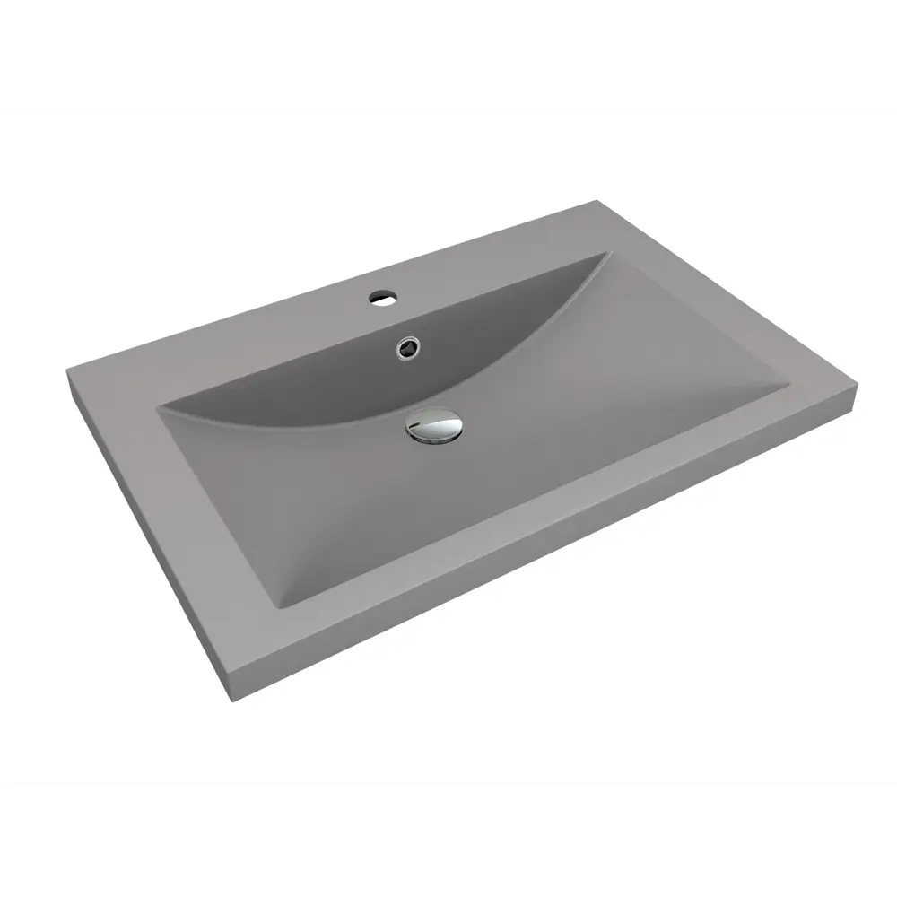 Фото 3 Тумба под раковину подвесная Bauedge SD5618 74.2см с раковиной цвет белый Фото 3 Тумба под раковину подвесная Bauedge SD5618 74.2см с раковиной цвет белый