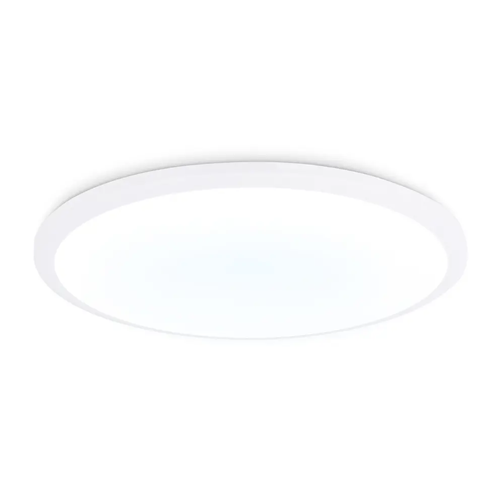 Фото Светильник настенно-потолочный светодиодный Ambrella light Fz1232 10 м² нейтральный белый свет цвет белый Фото Светильник настенно-потолочный светодиодный Ambrella light Fz1232 10 м² нейтральный белый свет цвет белый