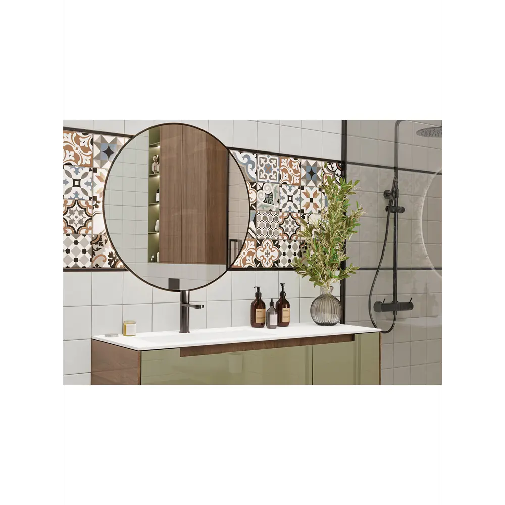 Фото Настенная плитка New trend Design art WT36DST25 30x60см цвет серый Фото Настенная плитка New trend Design art WT36DST25 30x60см цвет серый