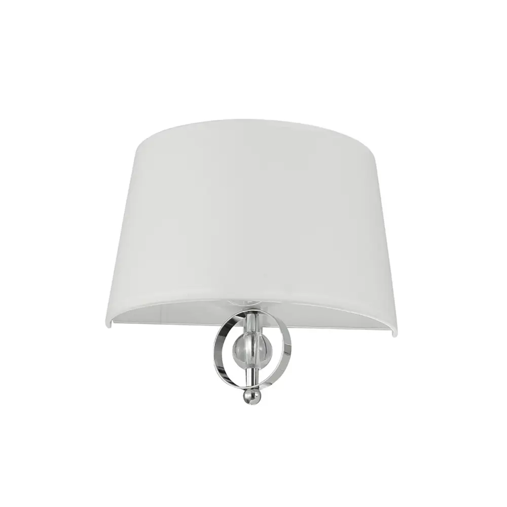 Фото Настенный светильник Crystal Lux 402_2670 цвет серый/серебристый Фото Настенный светильник Crystal Lux 402_2670 цвет серый/серебристый
