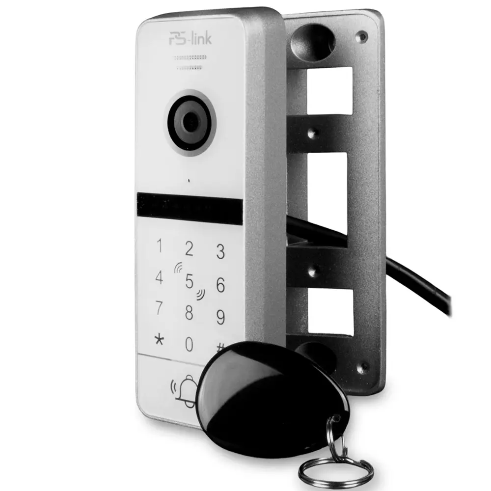 Фото 9 Комплект видеодомофона Ps-link KIT-7627BW-18 7" цвет черный Фото 9 Комплект видеодомофона Ps-link KIT-7627BW-18 7" цвет черный