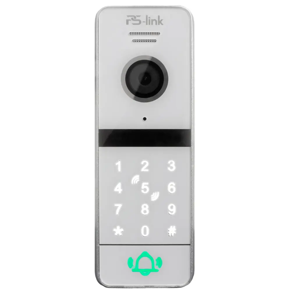 Фото 10 Комплект видеодомофона Ps-link KIT-7627BW-18 7" цвет черный Фото 10 Комплект видеодомофона Ps-link KIT-7627BW-18 7" цвет черный