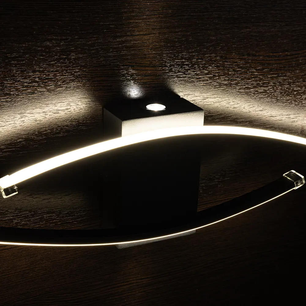 Фото 3 Настенный светильник светодиодный Arte lamp A2216ap-1bk нейтральный белый свет цвет черный Фото 3 Настенный светильник светодиодный Arte lamp A2216ap-1bk нейтральный белый свет цвет черный