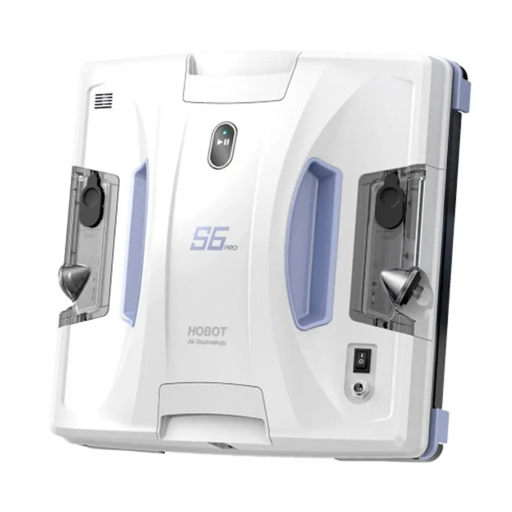 Фото 3 Робот-мойщик окон Hobot s6 Pro 100 Вт 52 мл 5 режимов управление через мобильное приложение Фото 3 Робот-мойщик окон Hobot s6 Pro 100 Вт 52 мл 5 режимов управление через мобильное приложение