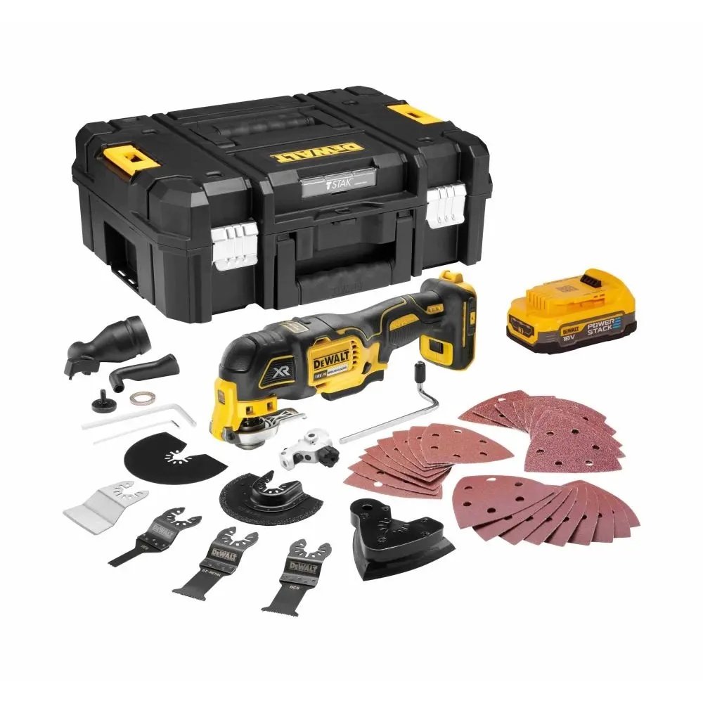 Фото 2 Реноватор аккумуляторный бесщеточный Dewalt DCS356E1T, 18 В Li-Ion 1x1.7 Ач Фото 2 Реноватор аккумуляторный бесщеточный Dewalt DCS356E1T, 18 В Li-Ion 1x1.7 Ач