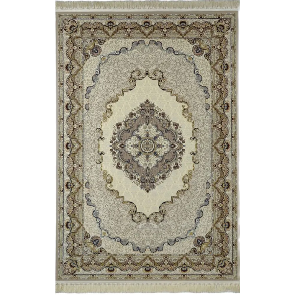 Фото Ковер Farrahi Carpet полиэстер Arka 100х150 см цвет бежевый Фото Ковер Farrahi Carpet полиэстер Arka 100х150 см цвет бежевый