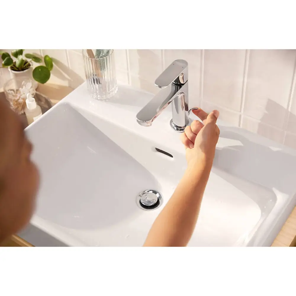 Фото 3 Смеситель для раковины Hansgrohe 72517000 однорычажный цвет хром