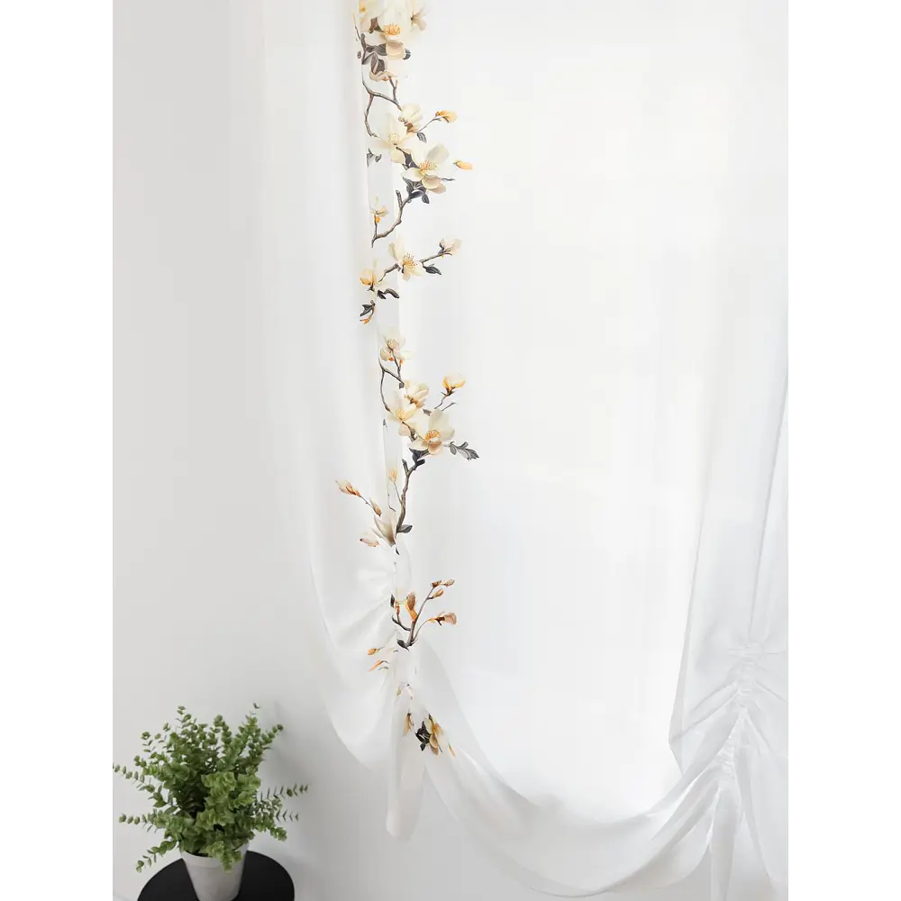 Фото 4 Тюль Comfy way Фартос - 33 CW514033-200 на шторной ленте 200x150 см цвет бежевый Фото 4 Тюль Comfy way Фартос - 33 CW514033-200 на шторной ленте 200x150 см цвет бежевый