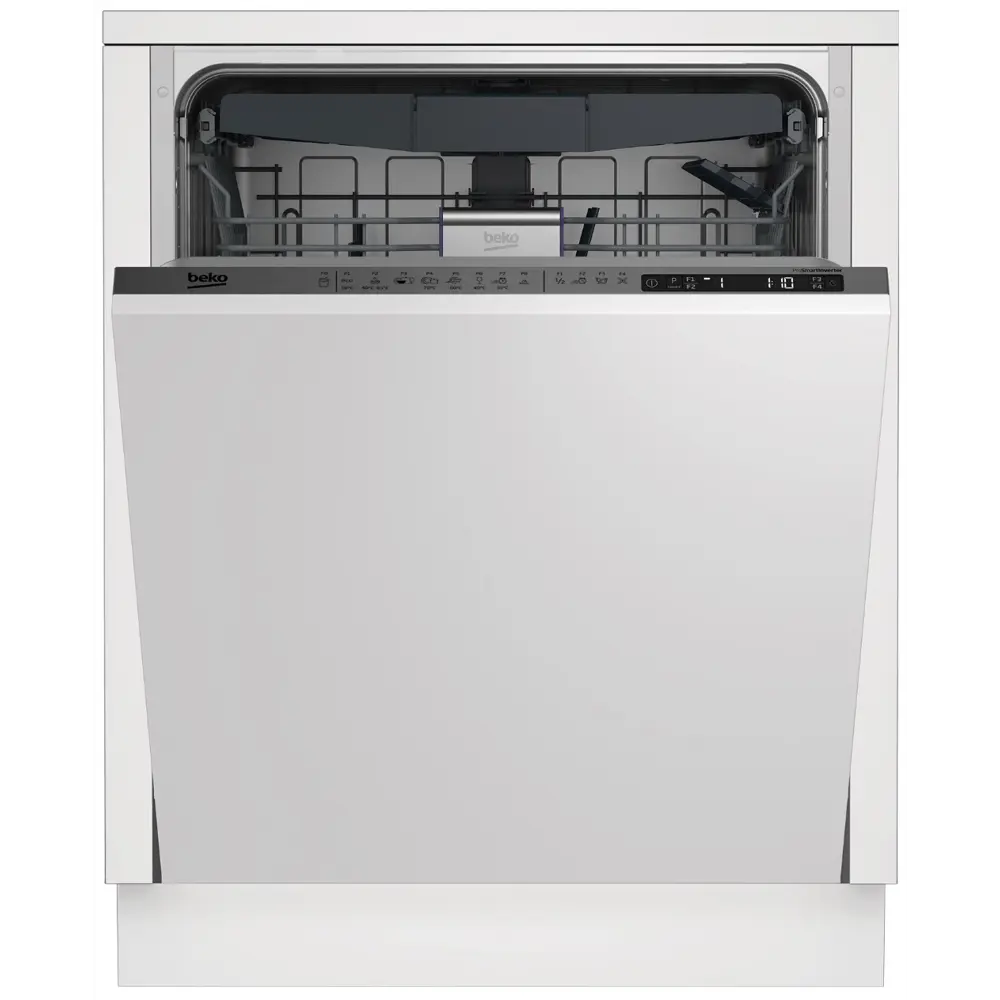 Фото Встраиваемая посудомоечная машина Beko BDIN16520Q 59.8 см 6 программ цвет белый Фото Встраиваемая посудомоечная машина Beko BDIN16520Q 59.8 см 6 программ цвет белый